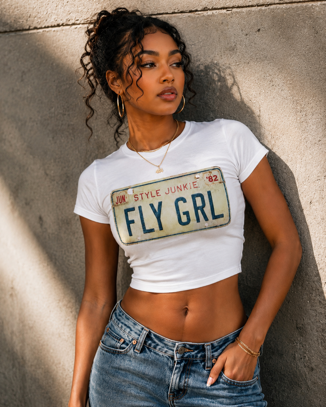 License Plate Tee