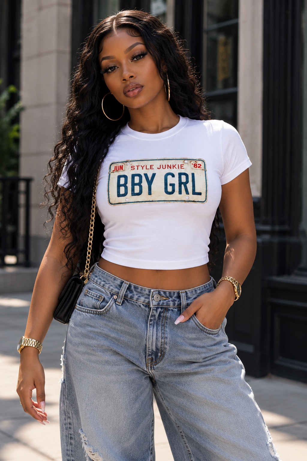 BABY GIRL License Tee