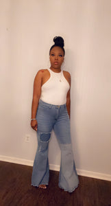 Wide Leg Flare Jeans - STYLE JUNKIE