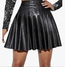 Load image into Gallery viewer, Leather Tennis Skirt

