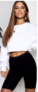 Black Biker Shorts - STYLE JUNKIE