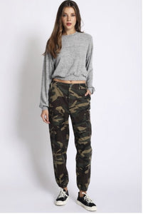 Distressed Camo Pants - STYLE JUNKIE