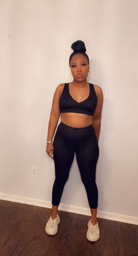 Kimmy Set (Black) - STYLE JUNKIE