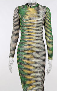 Mesh Bodycon Dress