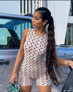 Crescent Romper - STYLE JUNKIE