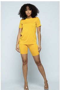 Mango Two Piece Biker Set - STYLE JUNKIE