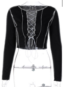 Open Chest Top - STYLE JUNKIE