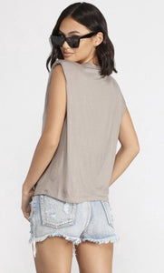 Stone Padded Top - STYLE JUNKIE