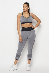 Two Tone Seamless Set - STYLE JUNKIE